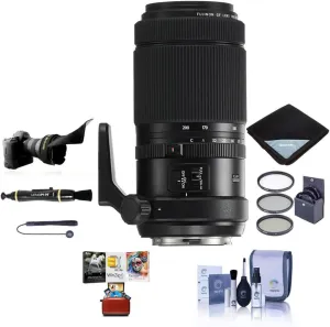Fujifilm GF 100-200mm f/5.6 R LM OIS WR Lens, Bundle with ProOptic 67mm Filter Kit, Flex Lens Shade, Lens Wrap, LensPen Cleaner, Lens Cap Tether, Cleaning Kit, Mac Software Kit