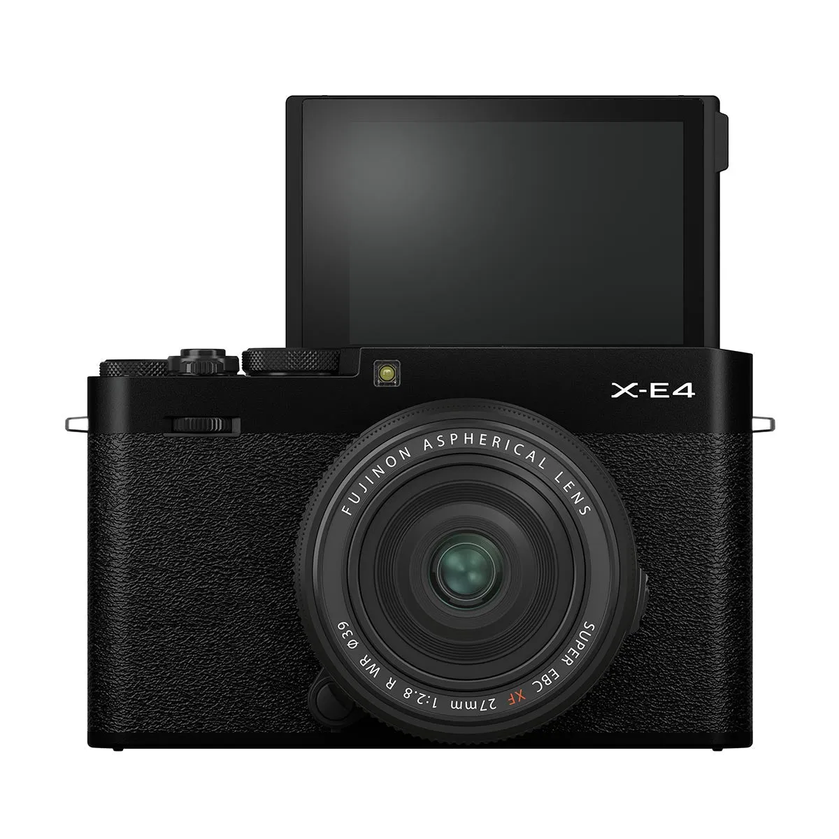 Fujifilm X-E4 Digital Camera with XF 27mm f/2.8 R WR Lens Kit (Black)