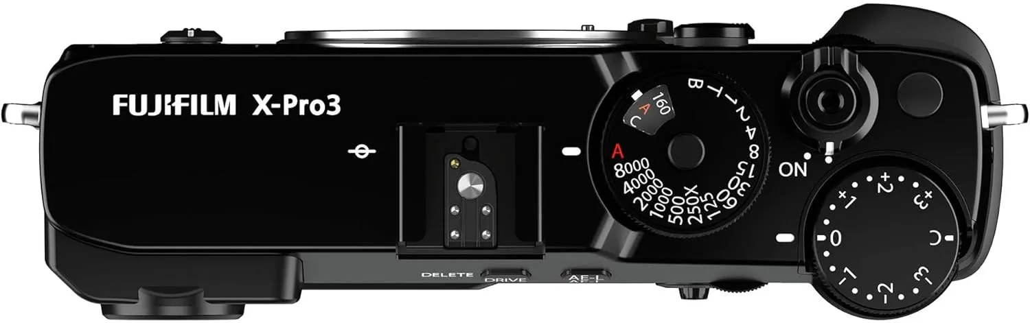 Fujifilm X-Pro3 Mirrorless Digital Camera - Black (Body Only)