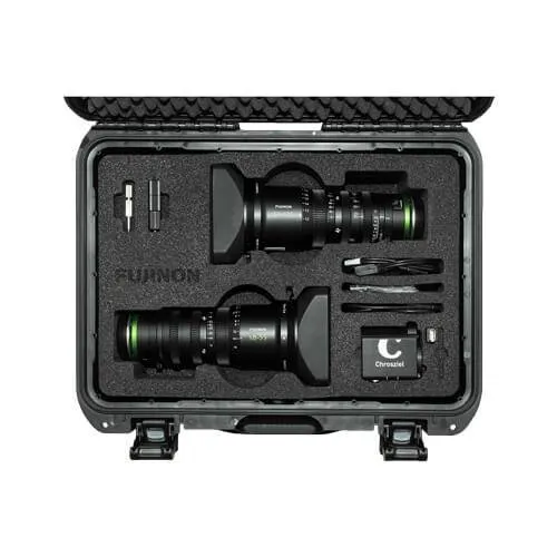 Fujinon MK Pair Servo Kit (Includes Fujinon MK50-135mm and MK18-55mm MFT Mount Lens with Case)
