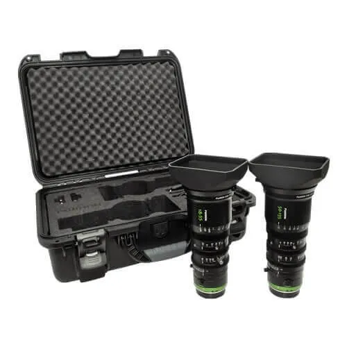 Fujinon MK Pair Servo Kit (Includes Fujinon MK50-135mm and MK18-55mm MFT Mount Lens with Case)
