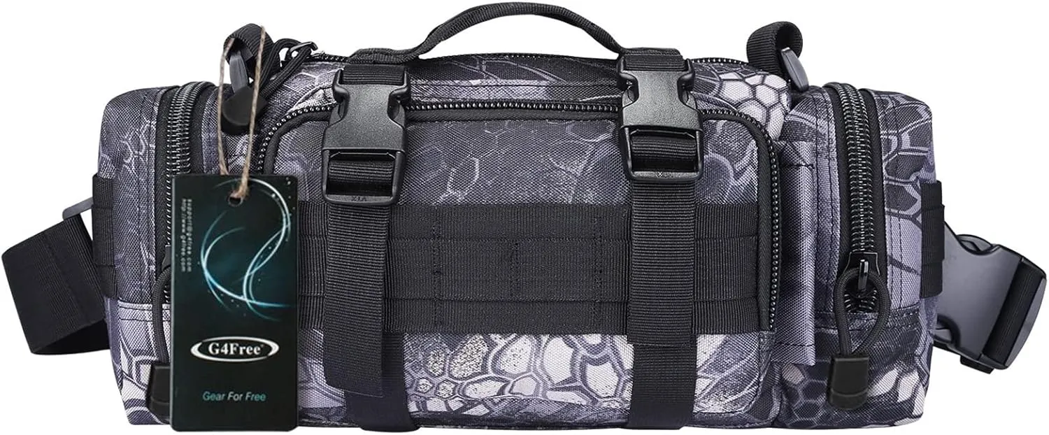 G4Free Fanny Deployment Tactical Waist Pack - Small Sling Pack Hand Carry Handlebar Bag