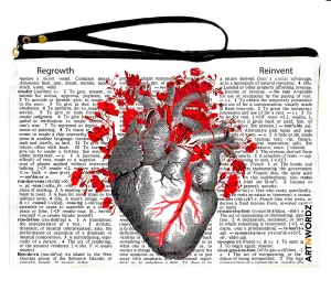 GARDEN HEART POUCH