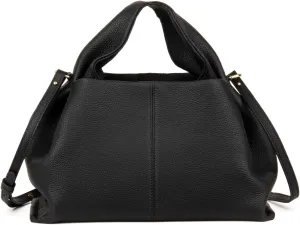 Genuine Leather Retro Shoulder Crossbody Bag for Women, Chic Dumpling Bag and Cute Cloud Handbag for Women