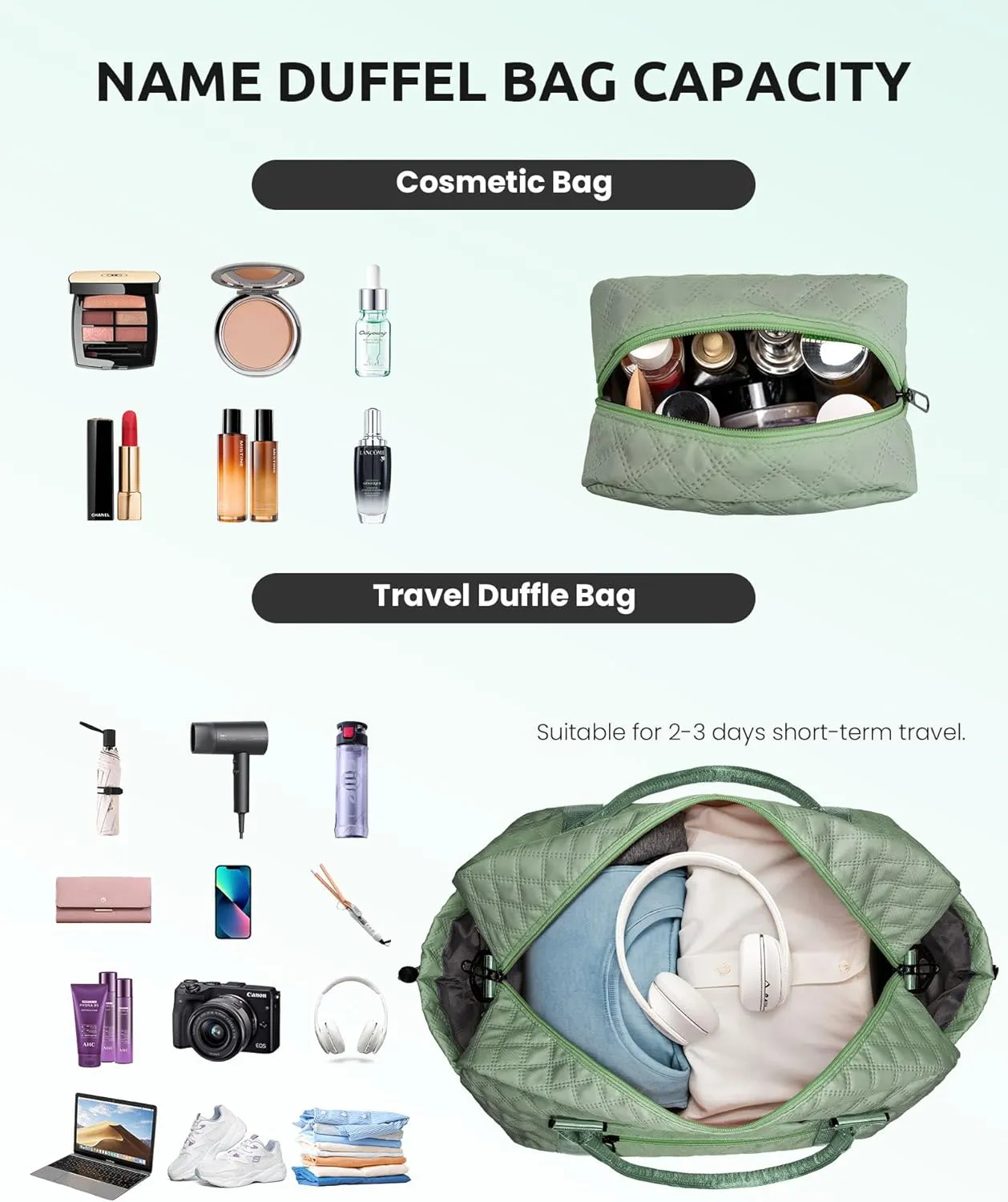 Gifts for Teen Girls 12-14-Girl Travel Bag with Shoe Compartment, Teacher Appreciation Gifts, Monogram Overnight Bag for Women, Letter Travel Bag with Makeup Bag Teacher Gifts (Letter O)