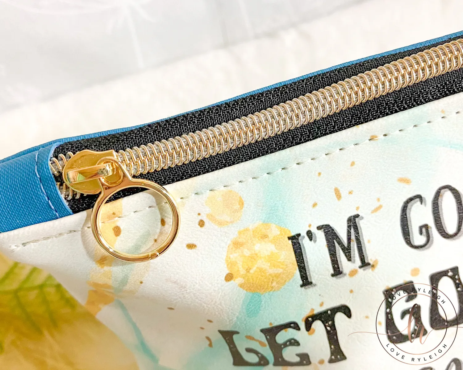 God Fix It Cosmetic/Whatever Pouch LARGE