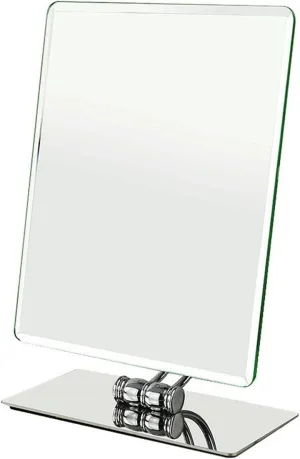 GRFIT Vanity Makeup Mirror Modern Simple Square Mirror Single Side Cosmetic Mirror Beauty Mirror Desk Mirror Wall Mirror Portable HD Mirror Table Desk Mirror