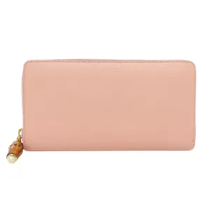 Gucci Zip Wallet Bamboo Detail