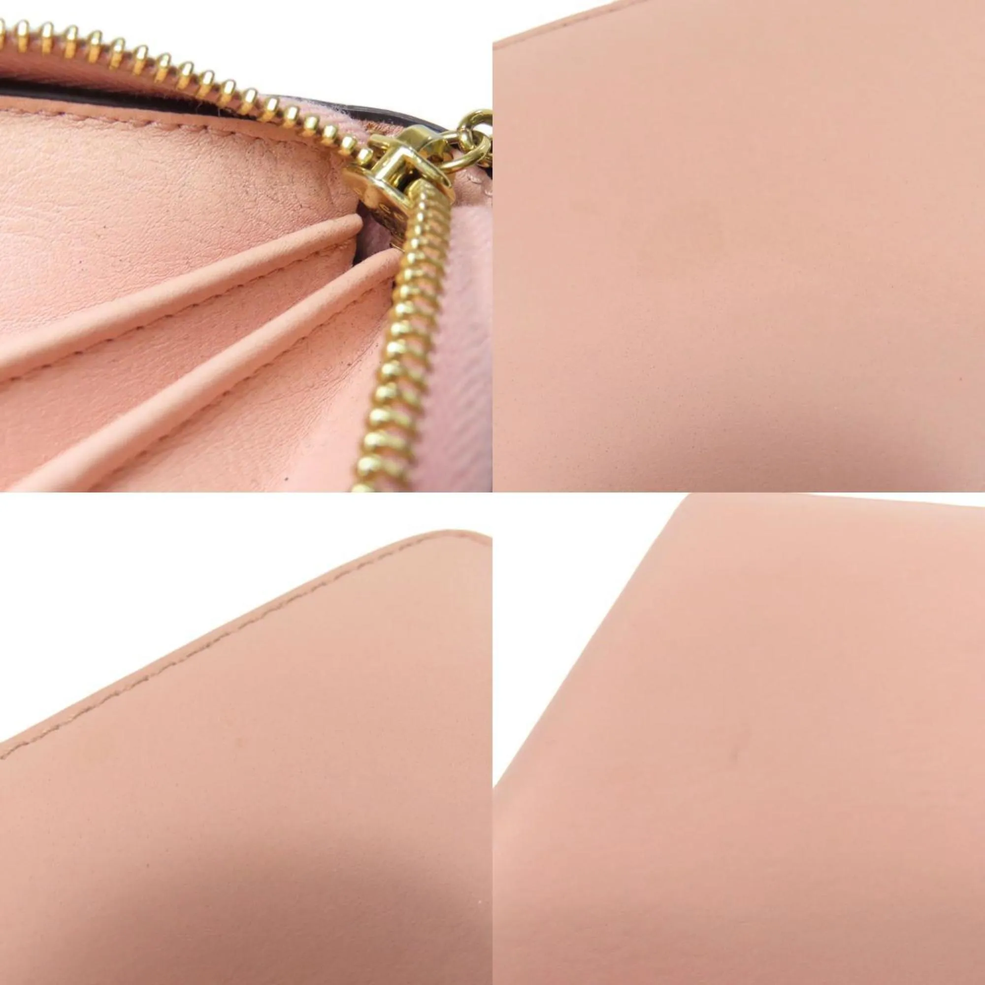 Gucci Zip Wallet Bamboo Detail
