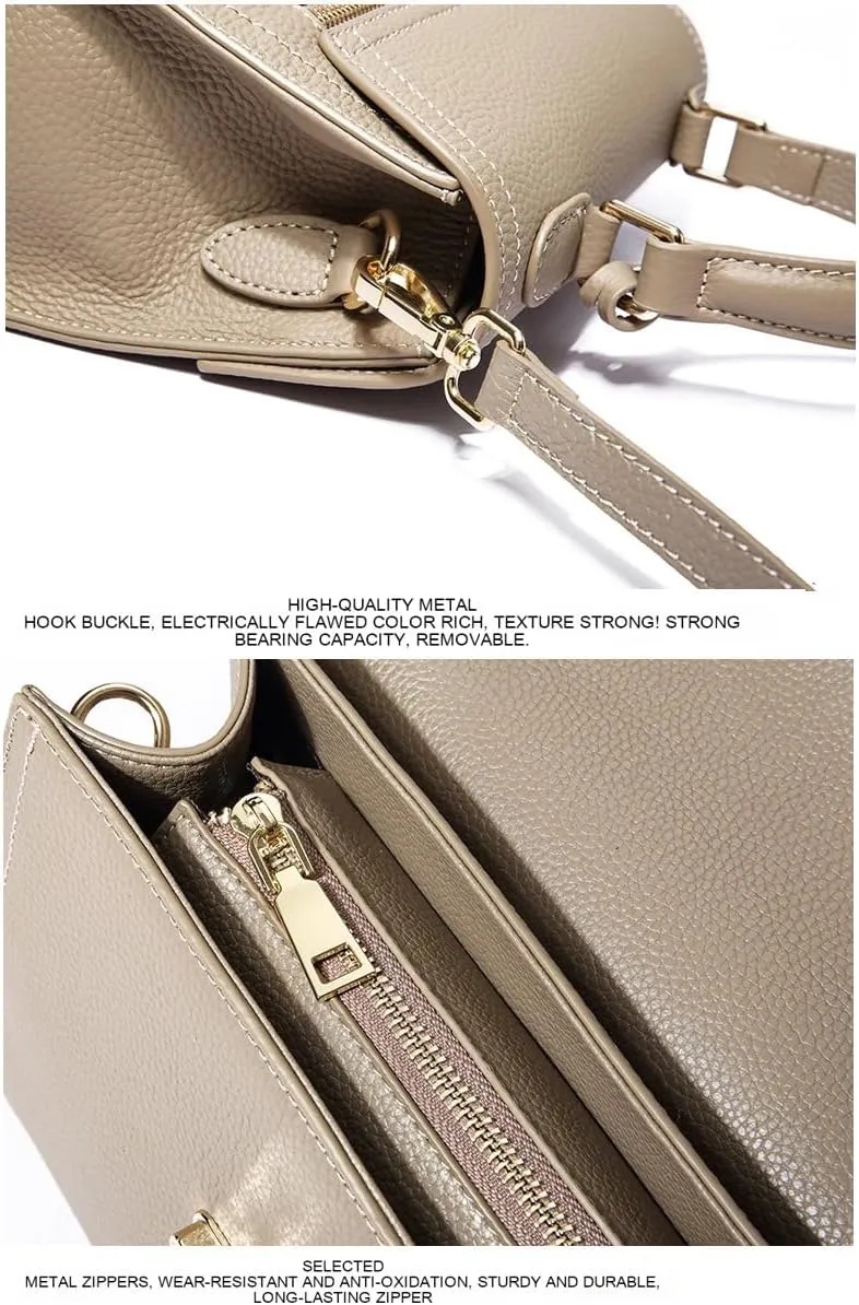 Handcrafted Leather Crossbody Bag - Premium Fashionable & Versatile Leather Shoulder Bag Advanced Style