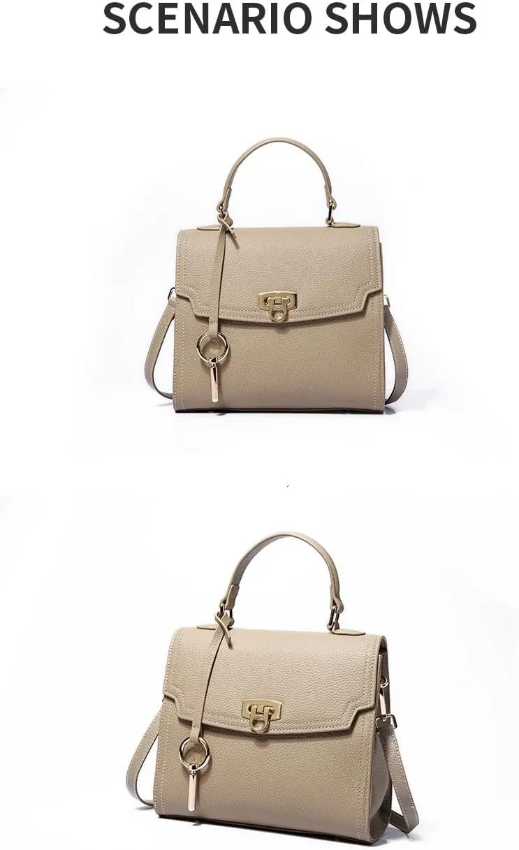 Handcrafted Leather Crossbody Bag - Premium Fashionable & Versatile Leather Shoulder Bag Advanced Style