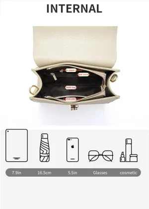 Handcrafted Leather Crossbody Bag - Premium Fashionable & Versatile Leather Shoulder Bag Advanced Style