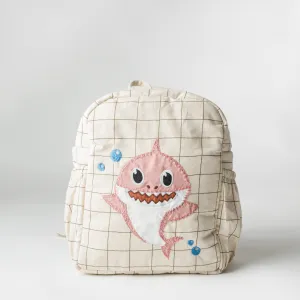 Handcrafted Pink Shark do do School Bag (Personalise)