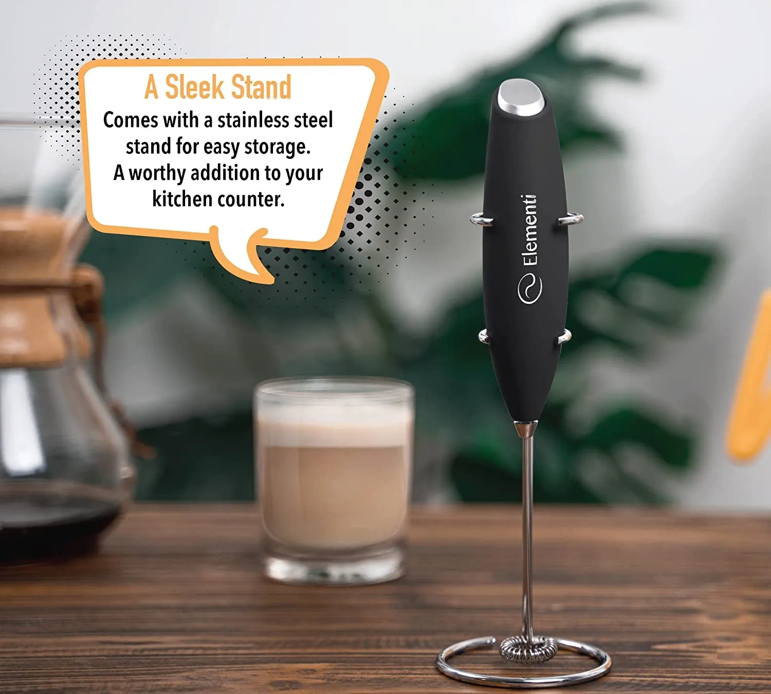 Handheld Electric Milk Frother