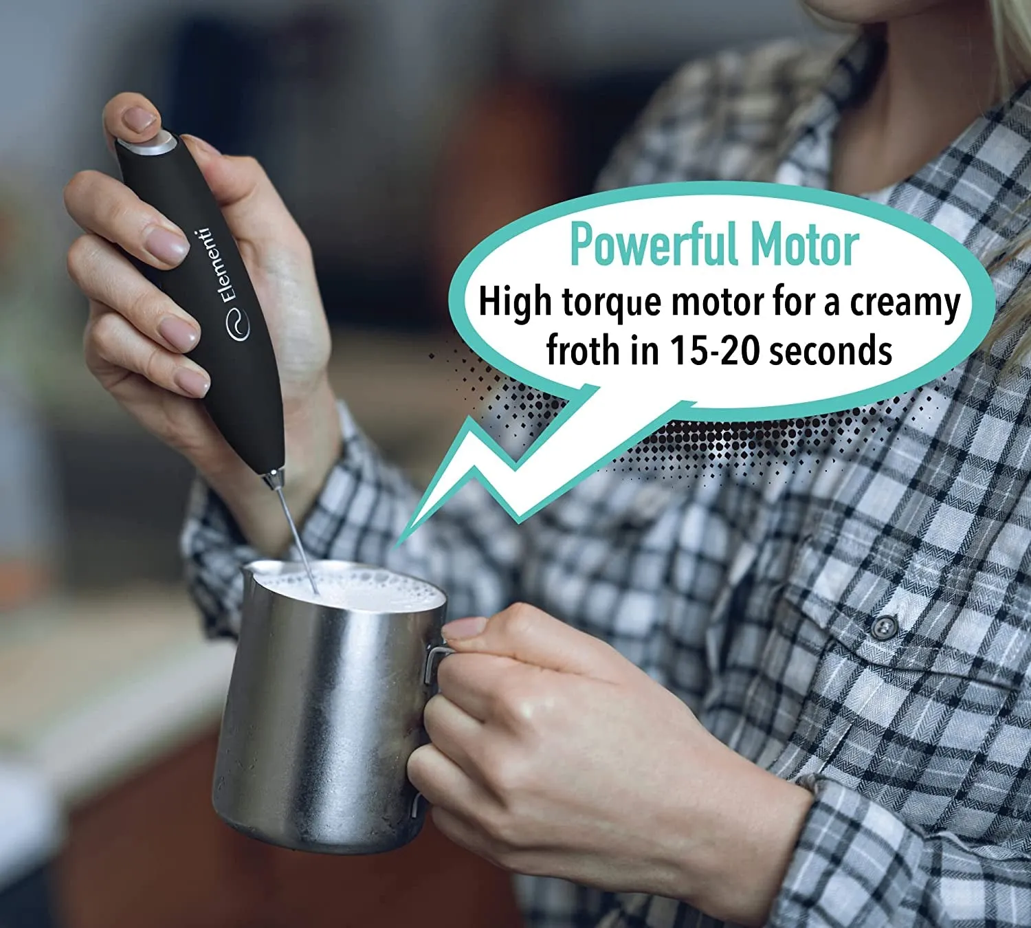 Handheld Electric Milk Frother