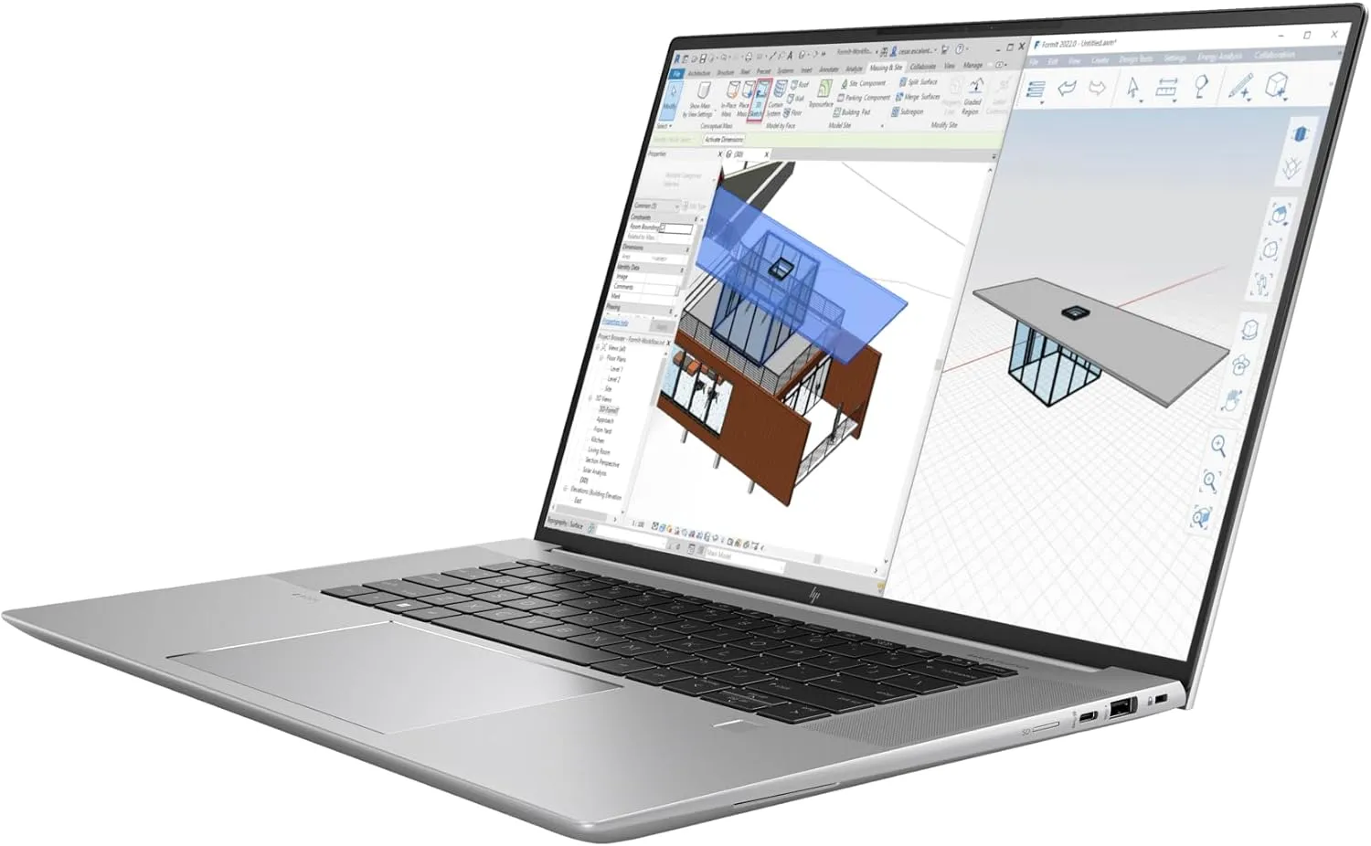HEWLETT PACKARD HP ZBook Studio 16, i9-13900H, 64 GB DDR5-5600 MHz RAM (2 x 32 GB), 2 TB SSD, 16" Diagonal, WUXGA 400 nits, NVIDIA RTX™ 2000 8GB, Win 11 Pro