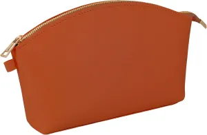 HIFA Leather Makeup Case; Perfect Size - Top Zipper Closure