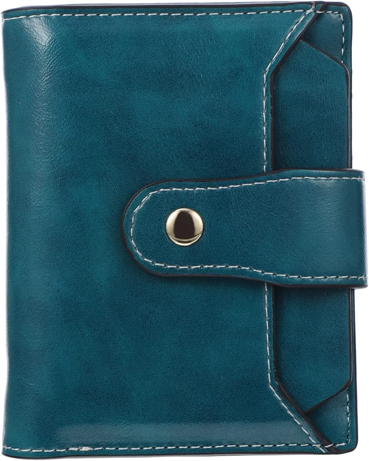 Homoyoyo Change Purse for Women Vintage Oil Wax Leather Coin Purse Pu Pouch for Cards Receipts Coins Keys