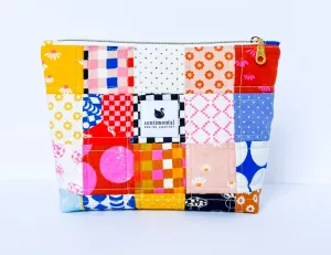 Honey Patchwork Pouch