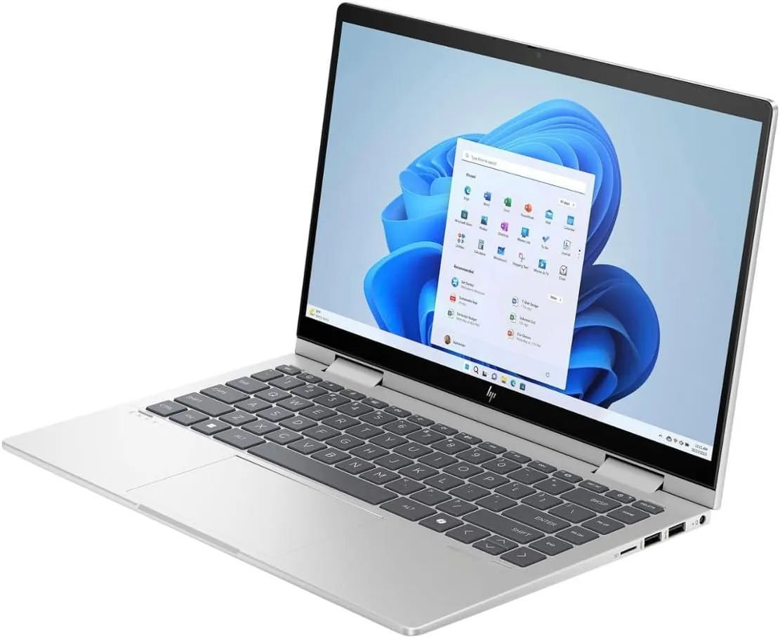 HP Envy 2-in-1 Laptop, 14" FHD Touchscreen Display, Intel Core 7-150U (10-Cores Beats i7-1355U), 16GB RAM, 512GB PCIe SSD, WiFi 6E, Backlit KB, FP Reader, Webcam, USB-C, HDMI, PDG HDMI, Win 11 Pro