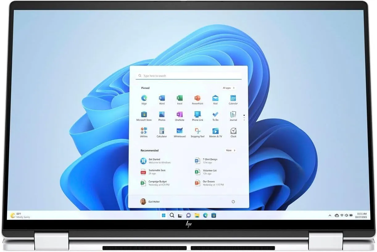 HP Envy x360 2-in-1 16" WUXGA (1920x1200) IPS Touchscreen Laptop | Intel Ultra 7 155U 12-Core | Intel Iris Xe Graphics | Backlit Keyboard | Thunderbolt 4 | Wi-Fi 6E | 16GB LPDDR5 1TB SSD | Win11 Home