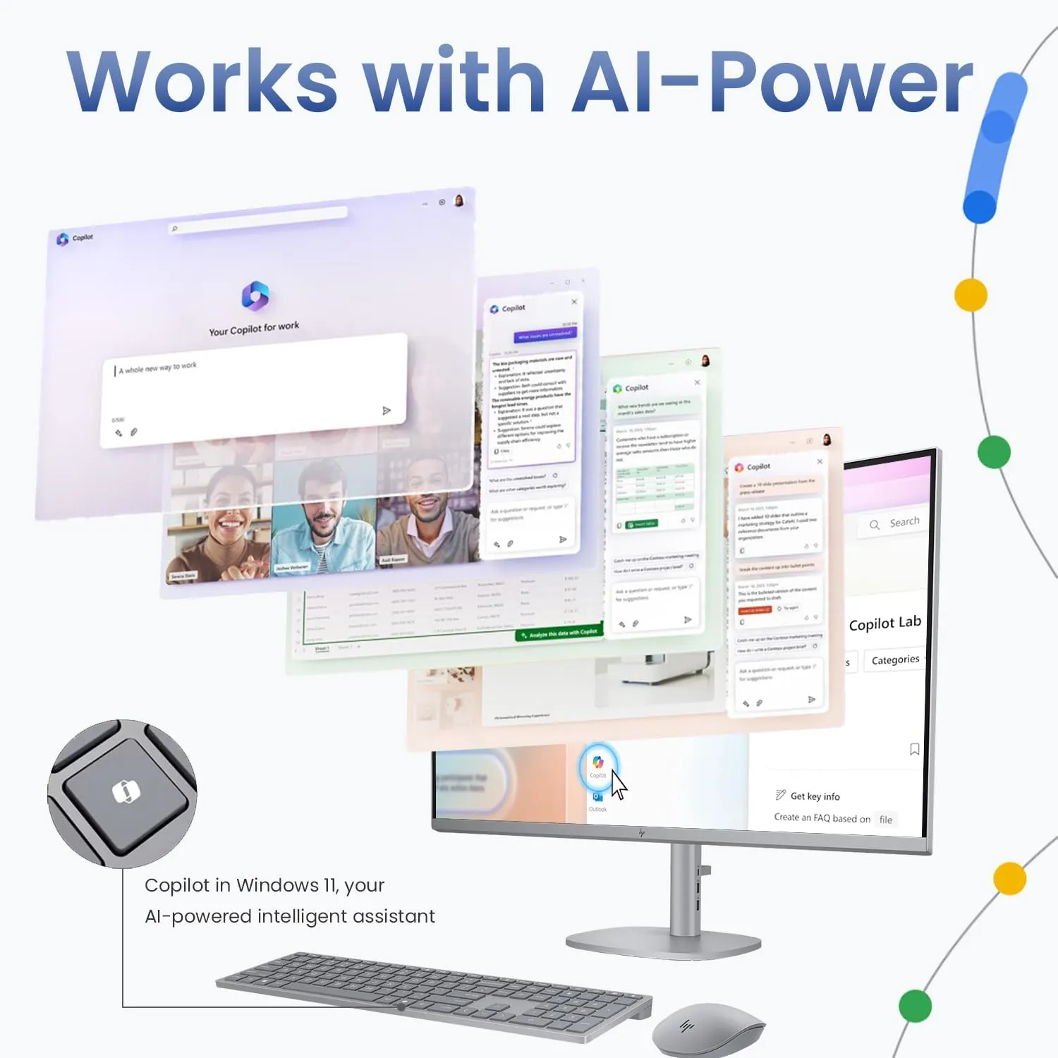 HP OmniStudio X 32 AI All-in-One Desktop, 31.5" UHD 4K 3840*2160 550 nits IPS, Intel Ultra 7 155H, 32GB DDR5, 2TB SSD, Wi-Fi 7, Wireless KB&M, 5MP Camera, Bundle with Adata UC310 64GB USB Flash Drive