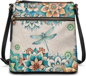 HUGS IDEA Crossbody Bag for Women Leather Handbag Sling Bag Large Hobo Bag Cell Phone Bag