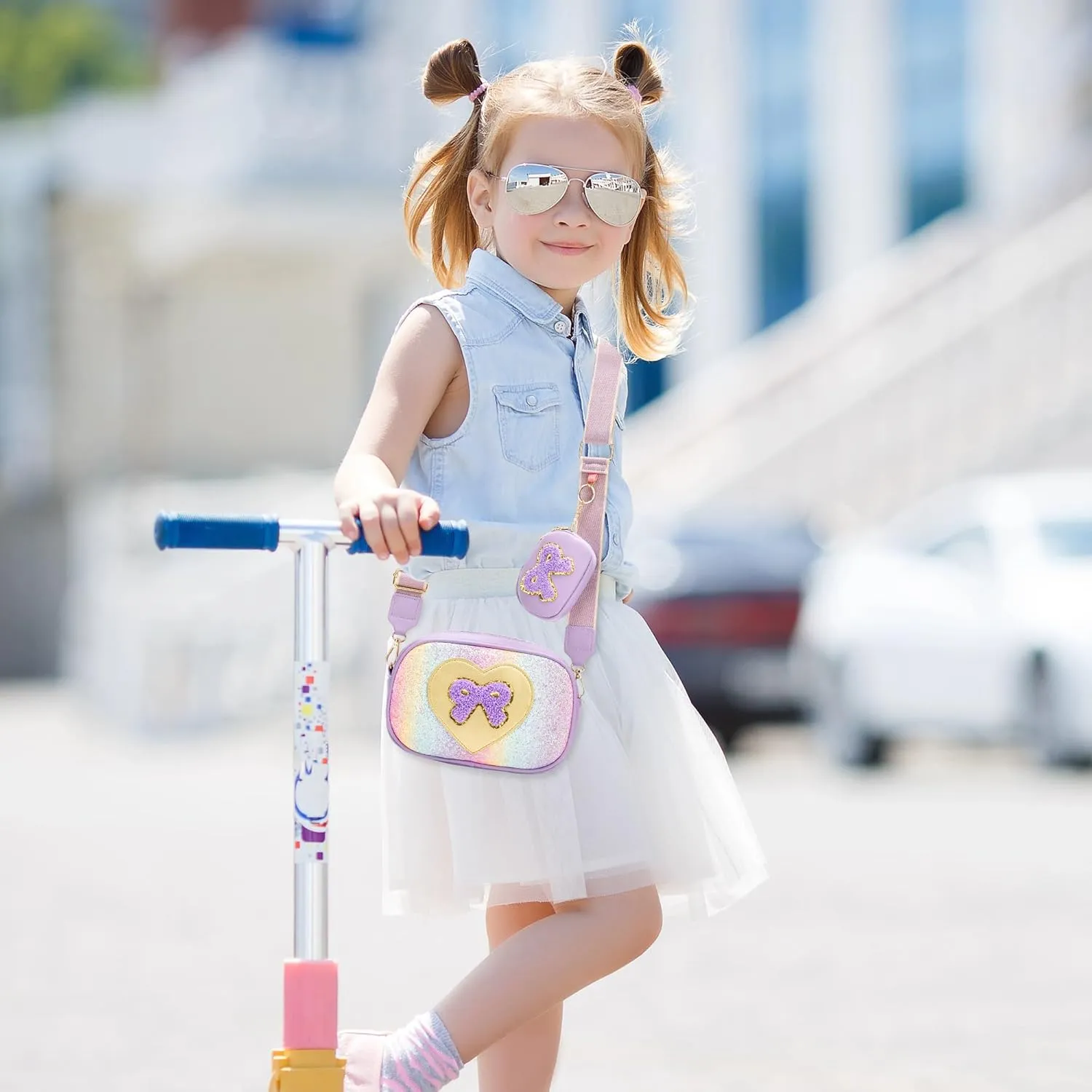 I IHAYNER 3 4 5 6 7 8 9 10 Year Old Girl Birthday Gifts Kids Purse Toddler Little Girls Purse Women Crossbody Bag for Girls