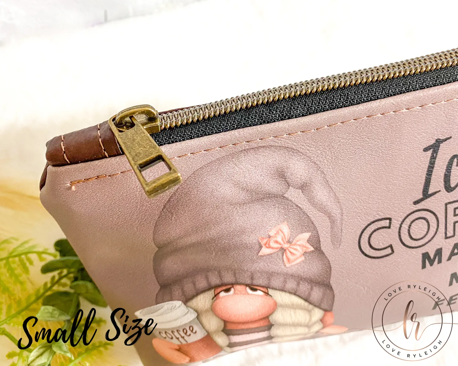 Iced Coffee Less Murdery Cosmetic/Whatever Pouch