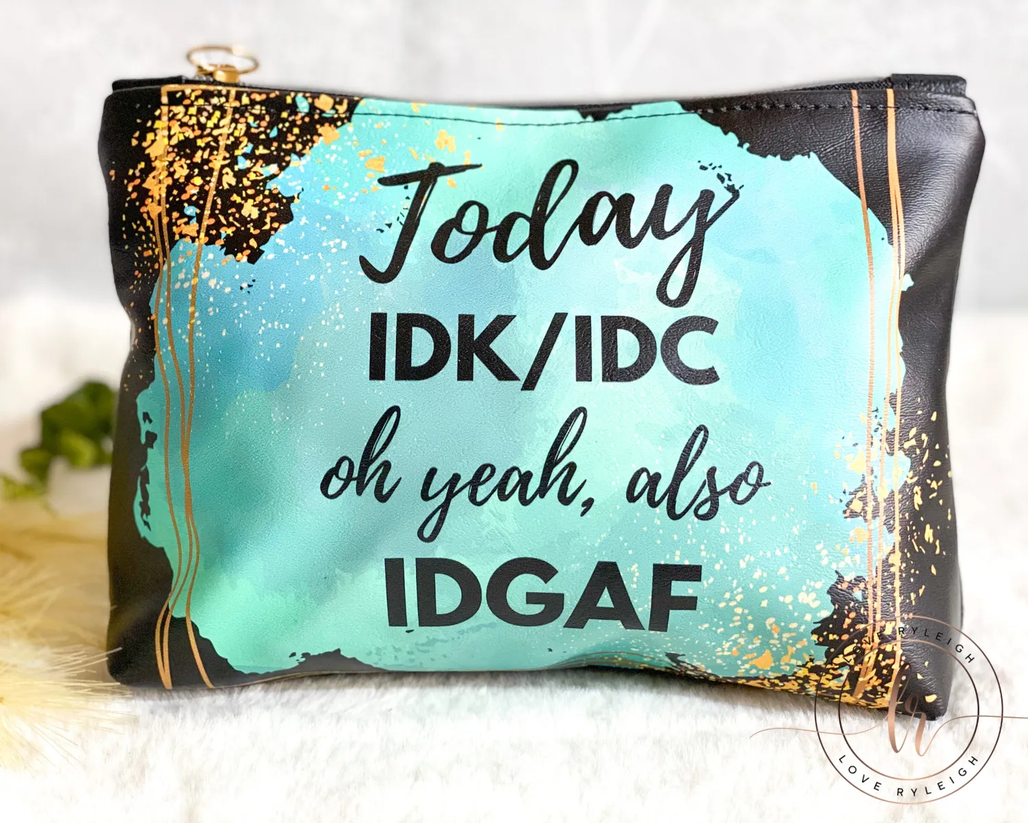 IDGAF Cosmetic/Whatever Pouch