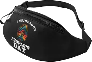 Indigenous People Day Native American Crossbody waist bag, casual chest bag