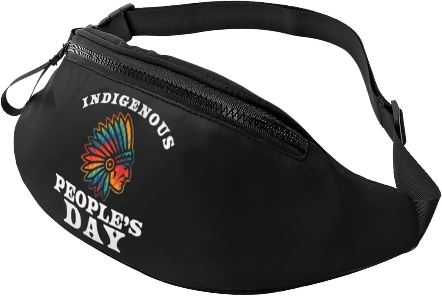 Indigenous People Day Native American Crossbody waist bag, casual chest bag