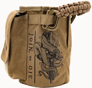 Iron InfideI Battle Bottle Sleeve - 64 oz and 32 oz Water Bottle Sleeve Only for Half Gallon 1L Steel Water Bottle | Rugged Cover with Molle for Versatile Design with Storage for Phone, Wallet & Keys