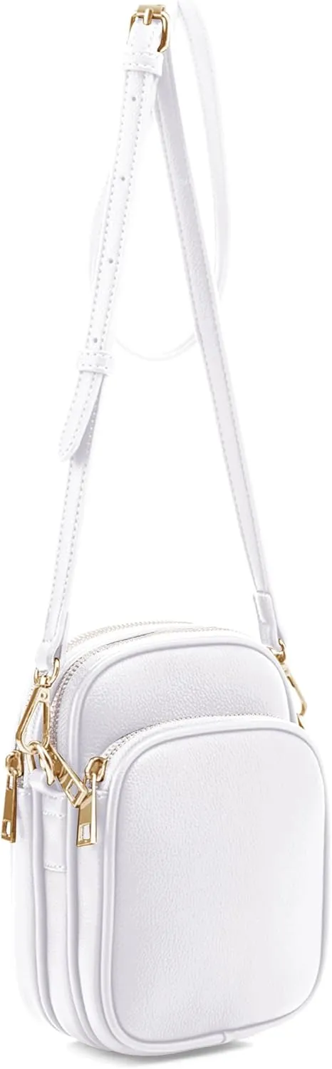 Josie Triple Zip Crossbody Bag