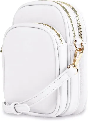Josie Triple Zip Crossbody Bag