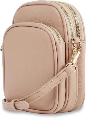 Josie Triple Zip Crossbody Bag