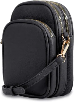 Josie Triple Zip Crossbody Bag