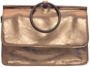 Joy Susan Women's Liquid Metal Aria Ring Crossbody Handbag Purse Bag
