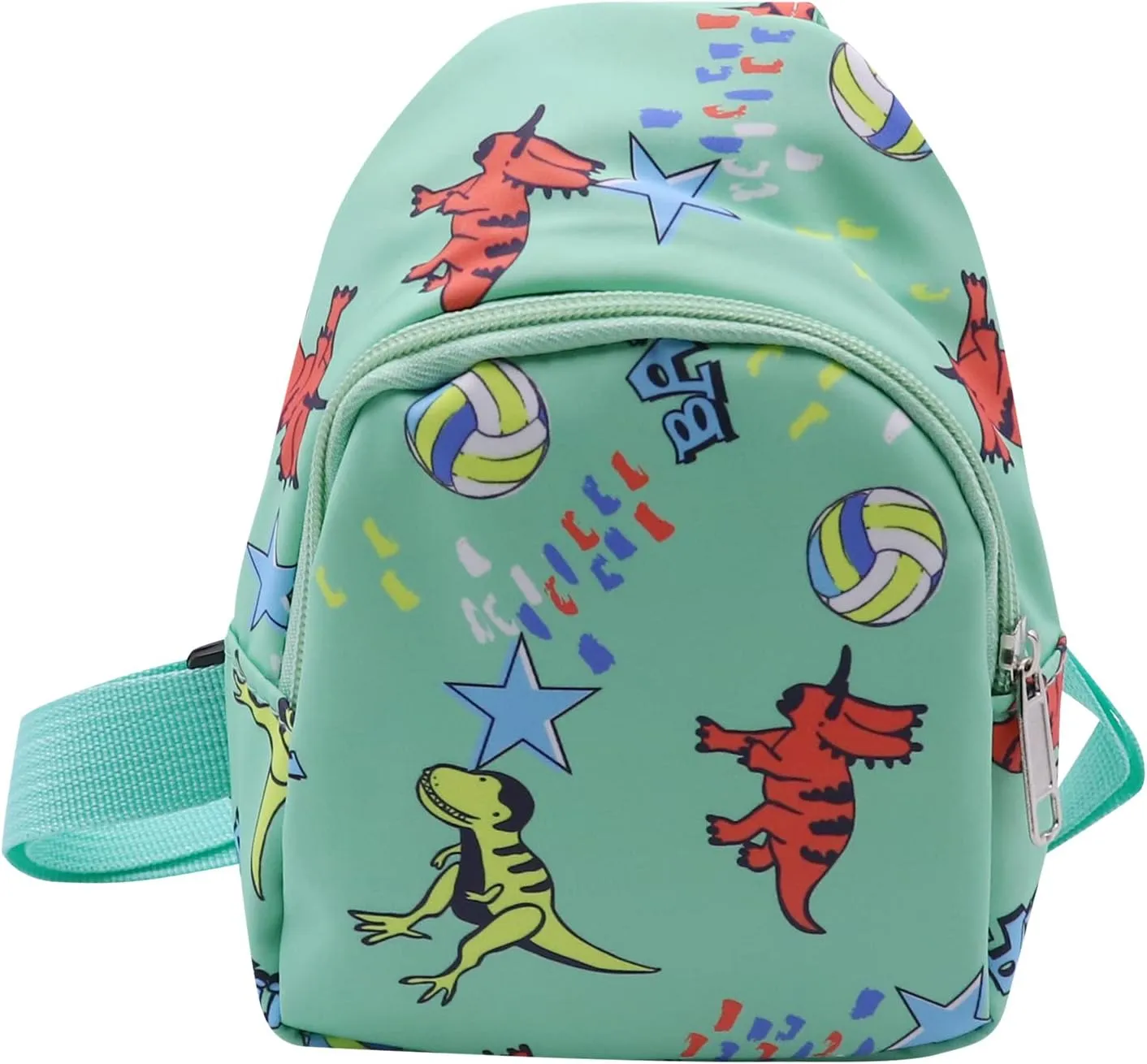 JUMISEE Cute Unicorn Dinosaur Crossbody Chest Bag Cartoon Sling Shoulder Bag for Travelling Hiking