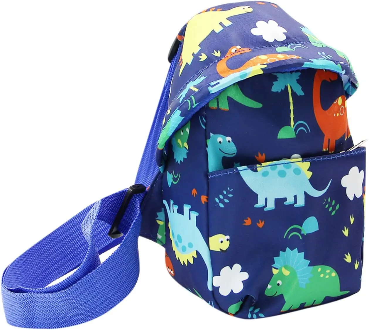 JUMISEE Cute Unicorn Dinosaur Crossbody Chest Bag Cartoon Sling Shoulder Bag for Travelling Hiking
