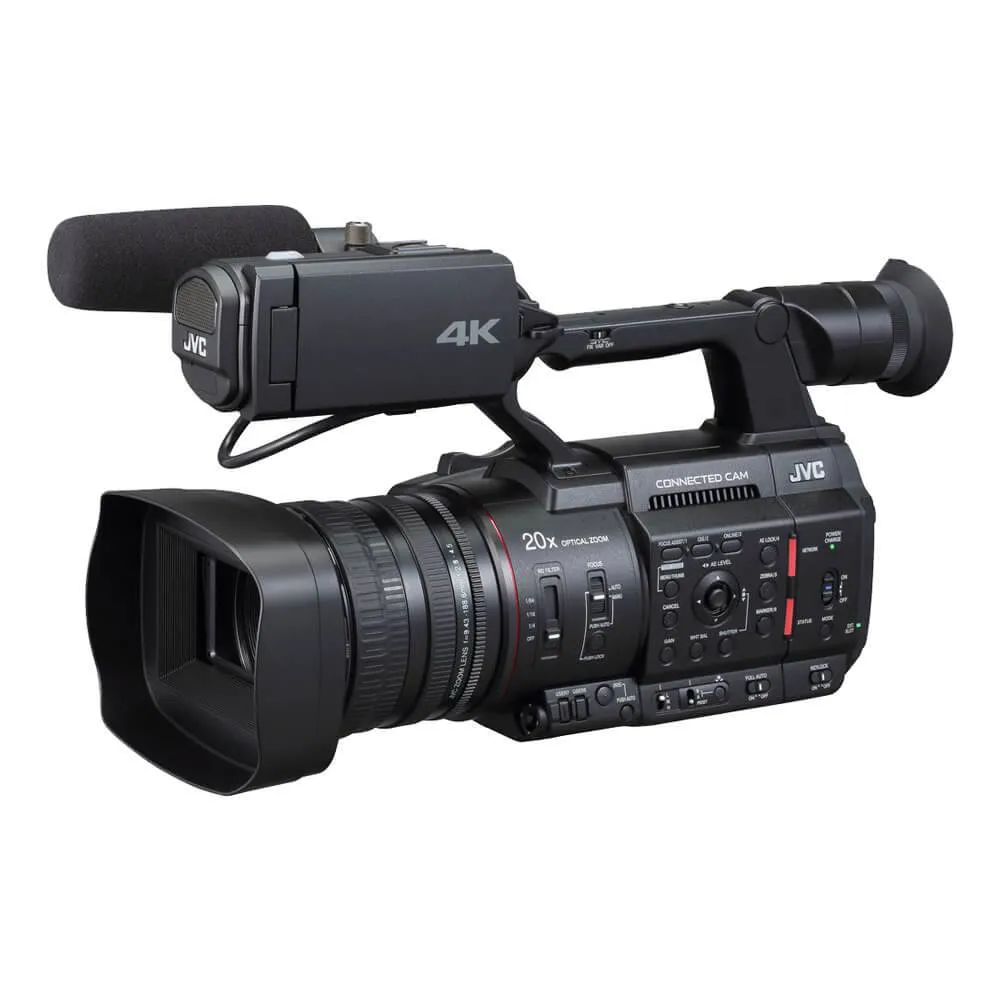 JVC GY-HC500 4K Professional Camcorder with Sports Overlays