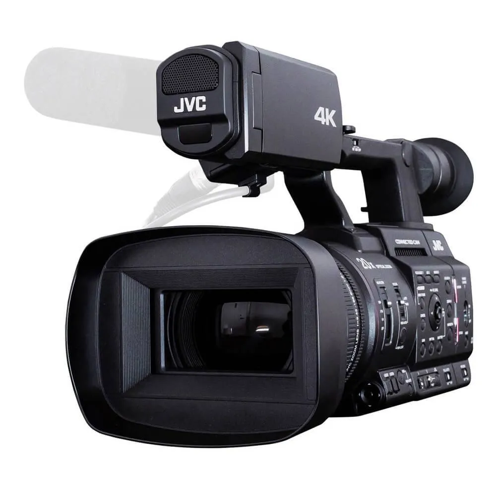 JVC GY-HC500 4K Professional Camcorder with Sports Overlays