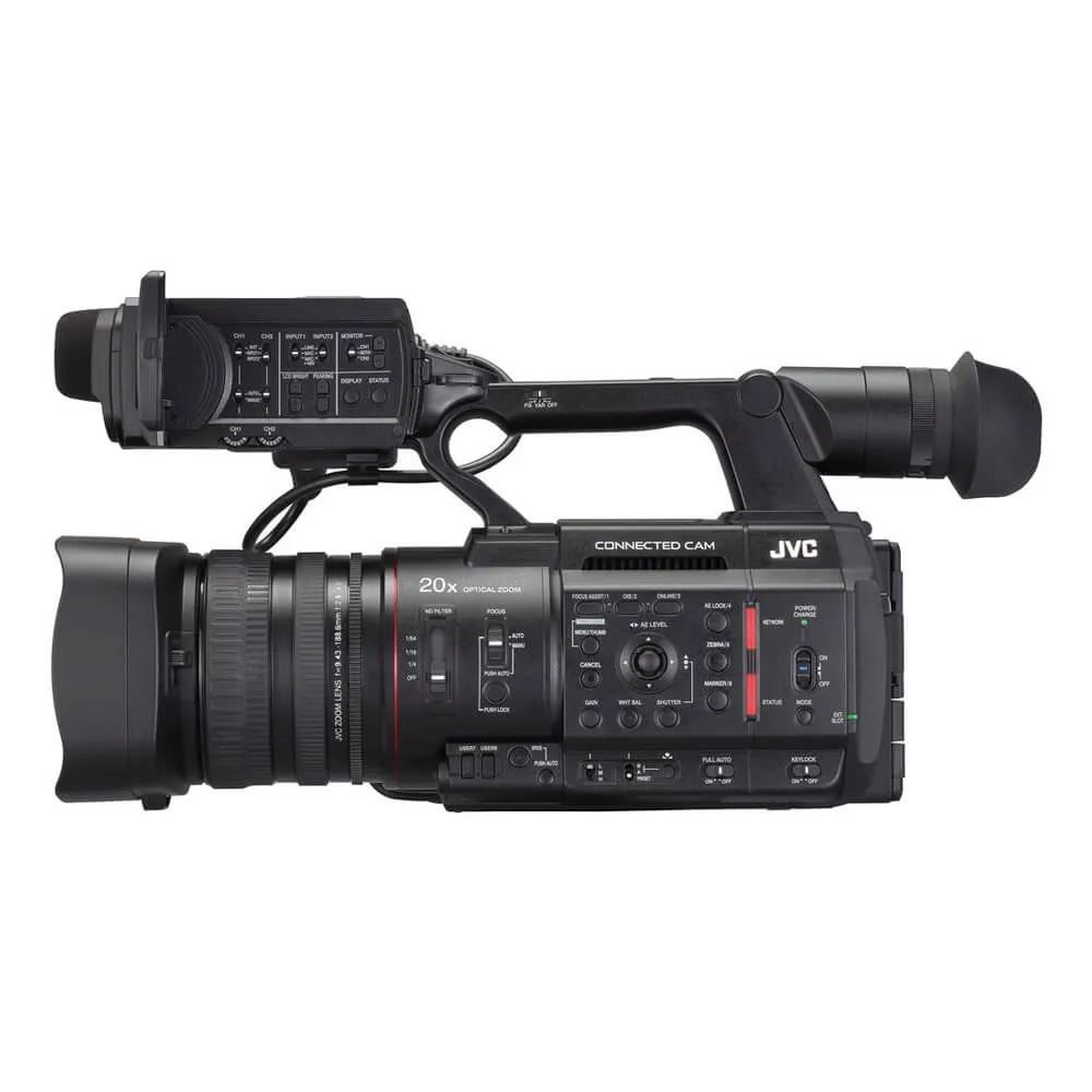 JVC GY-HC500 4K Professional Camcorder with Sports Overlays