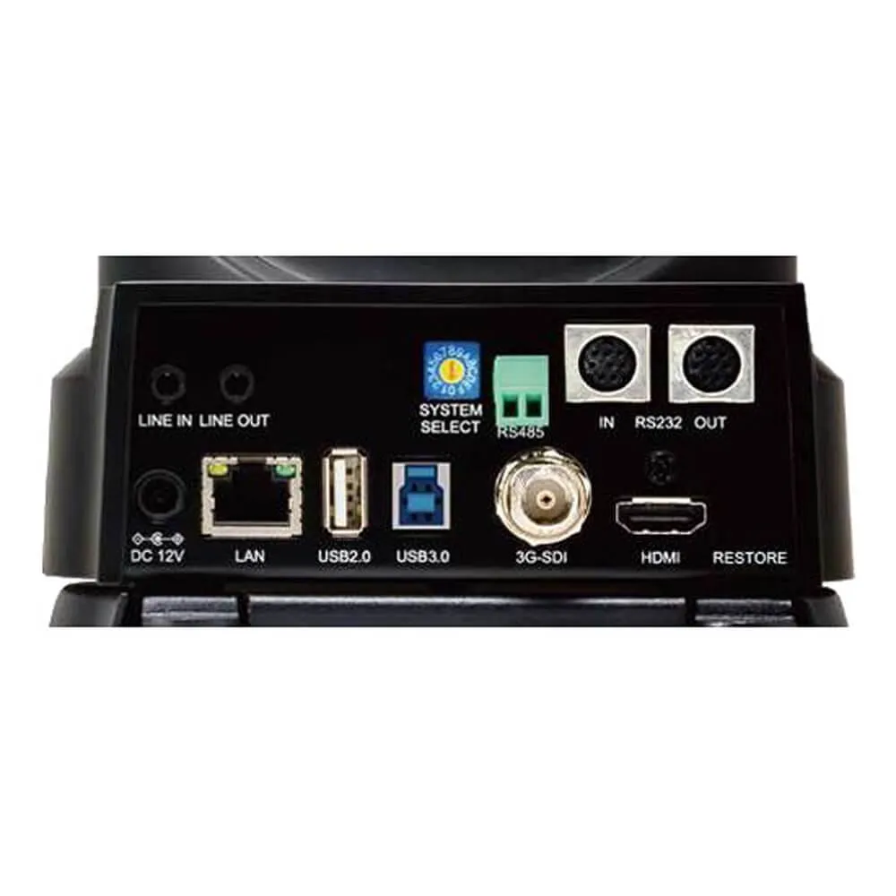 JVC KY-PZ200N HD NDI|HX PTZ Camera with 20x Optical Zoom (Black)