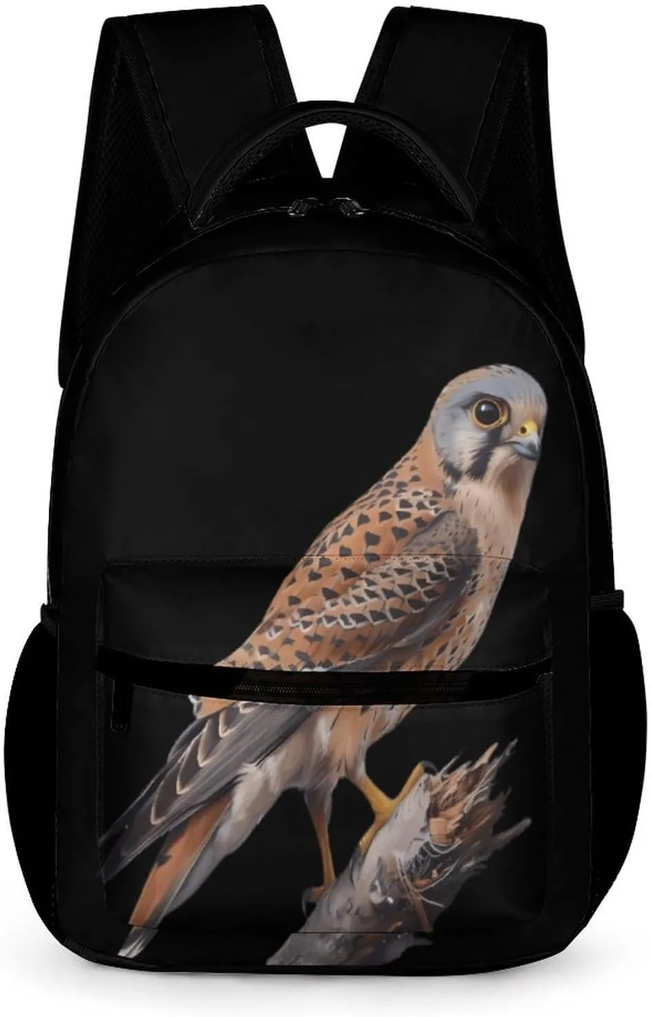 Kestrel Bird Printed Travel Backpack Lightweight Daypack Shoulder Bag for Men Women Travel Camping