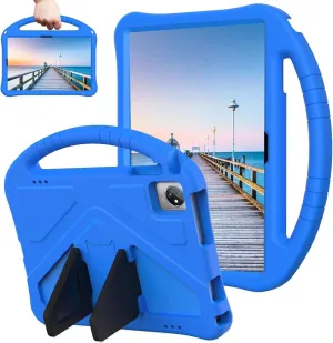Kids Case for Dragon Touch Notepad 102 10 inch,with Handle and Kickstand Lightweight Shockproof Cover Compatible with Teclast M40Pro/M40Plus, Blackview Tab 8/7/70 WiFi 10.1" Blue