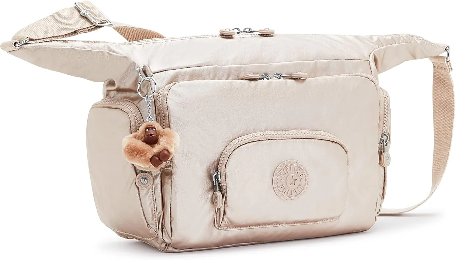 Kipling Women's Erica Crossbody, Jetset Traveller, Small Handbag, Polyester Bag