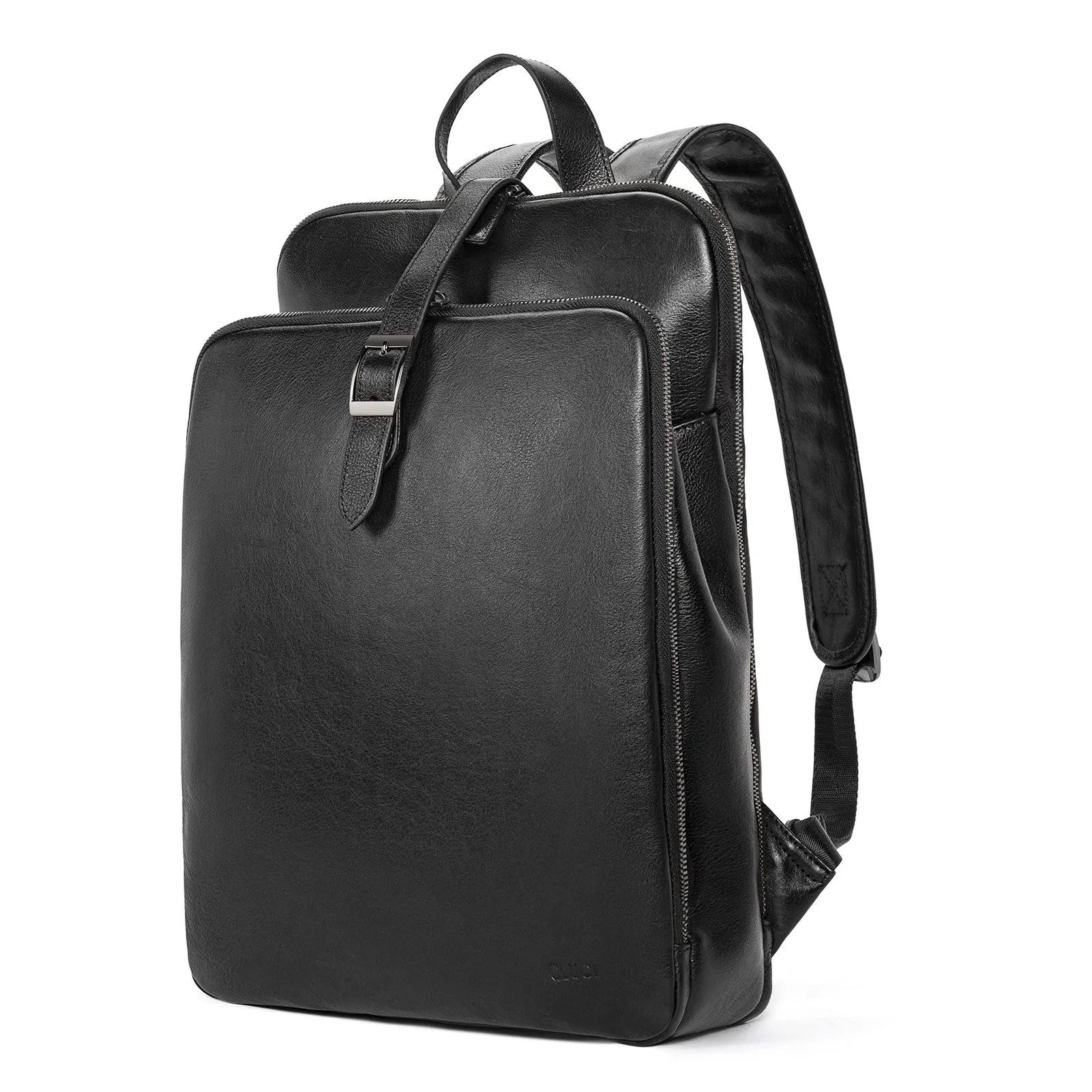 Koch Vintage Full Grain Vegetable Tanned Leather Backpack For Work