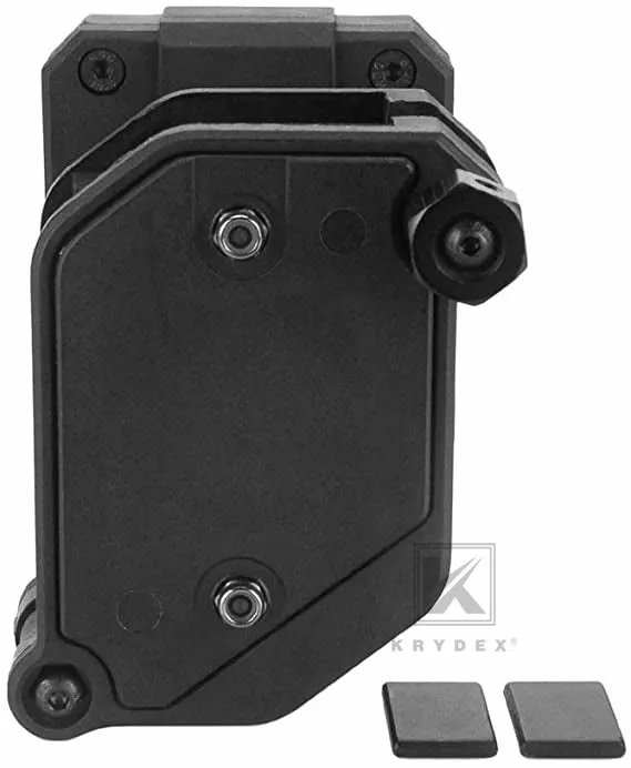 KRYDEX IPSC USPSA IDPA 3-Gun Shooting Belt & 5 pcs Speed Pistol Mag Pouch