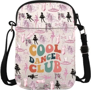 KUIYAI Ballet Dancer Crossbody Bag Dancing Gift Ballet Lady Gift Dancer Life Gift Ballet Dancer Club Gift For Ballerina